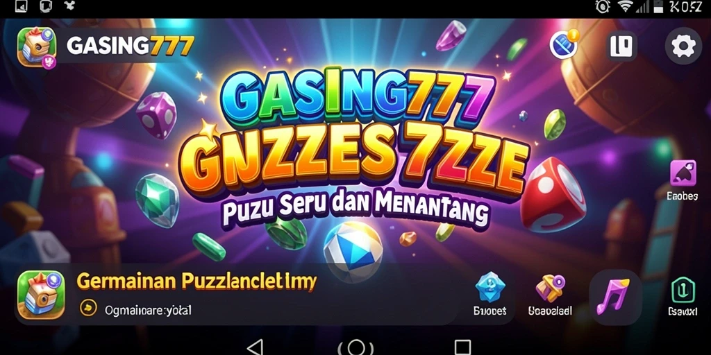 Tampilan gameplay seru dari GASING777 yang menantang dan menarik.